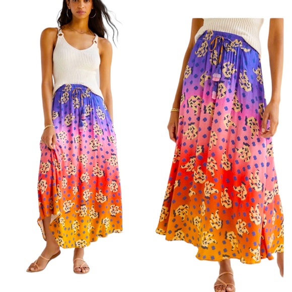 FARM Rio Dresses & Skirts - FARM RIO x ANTHRO Vibrance Maxi Skirt